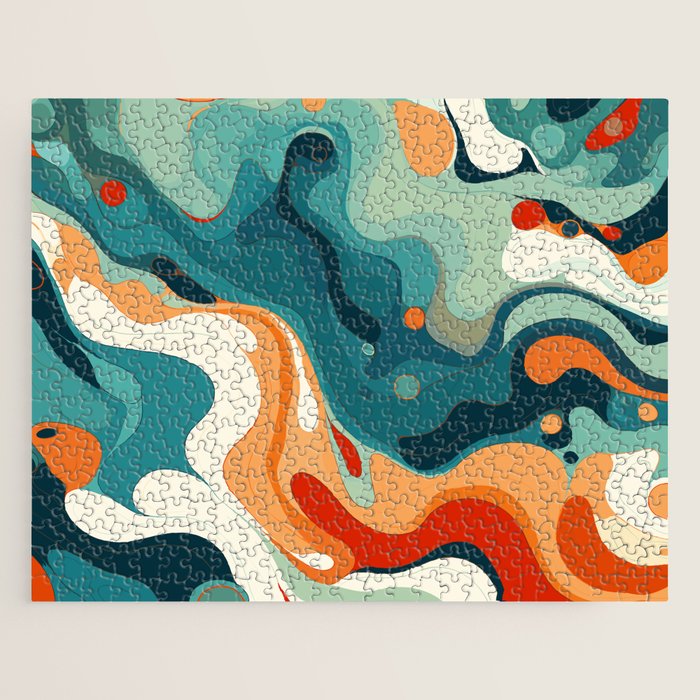 Colorful Tides Jigsaw Puzzle Gallery Image 1