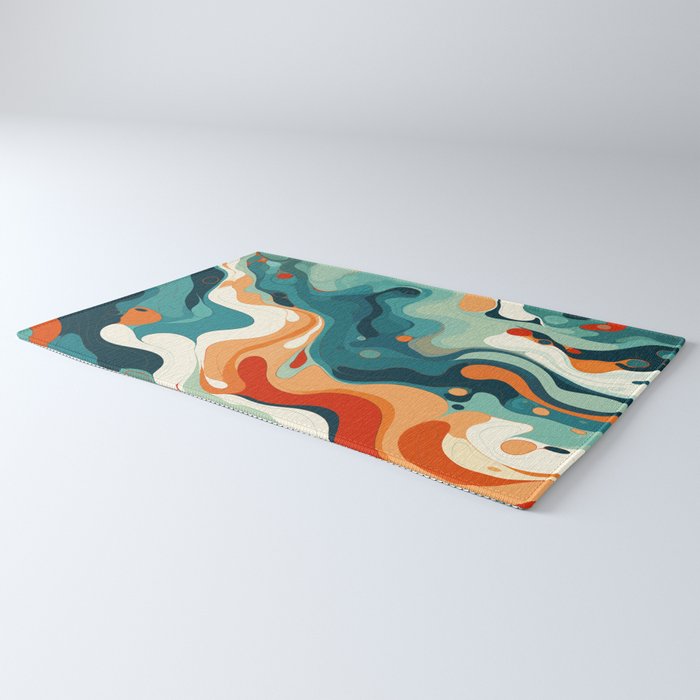 Colorful Tides Rug Gallery Image 3