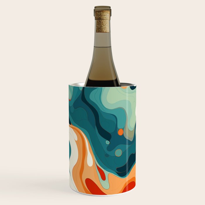 Colorful Tides Wine Chiller Gallery Image 1