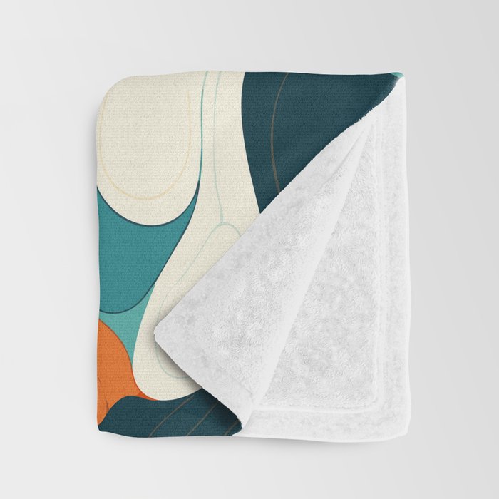 Colorful Tides Throw Blanket Gallery Image 3