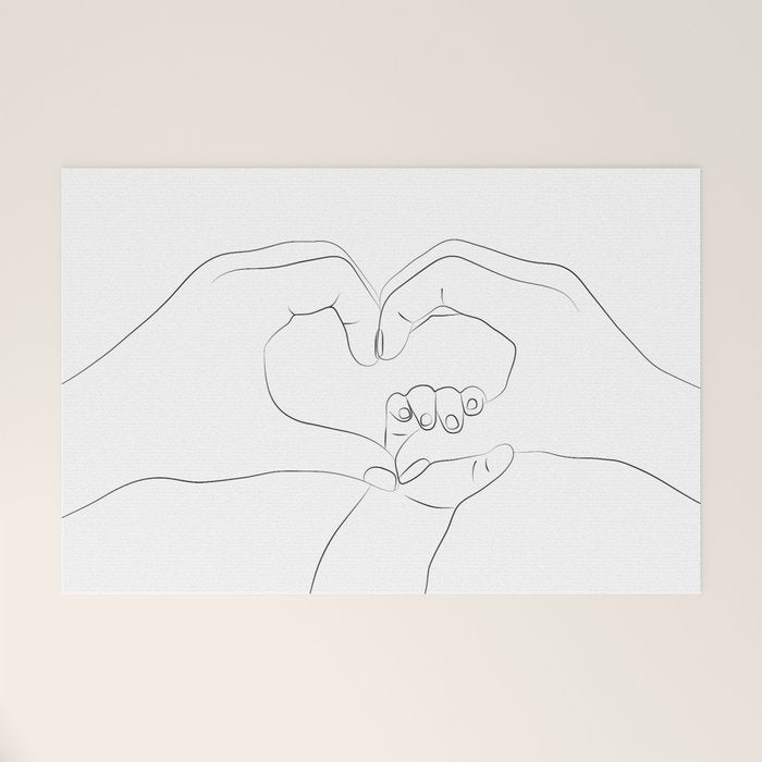 Unconditional Love Welcome Mat Gallery Image 1