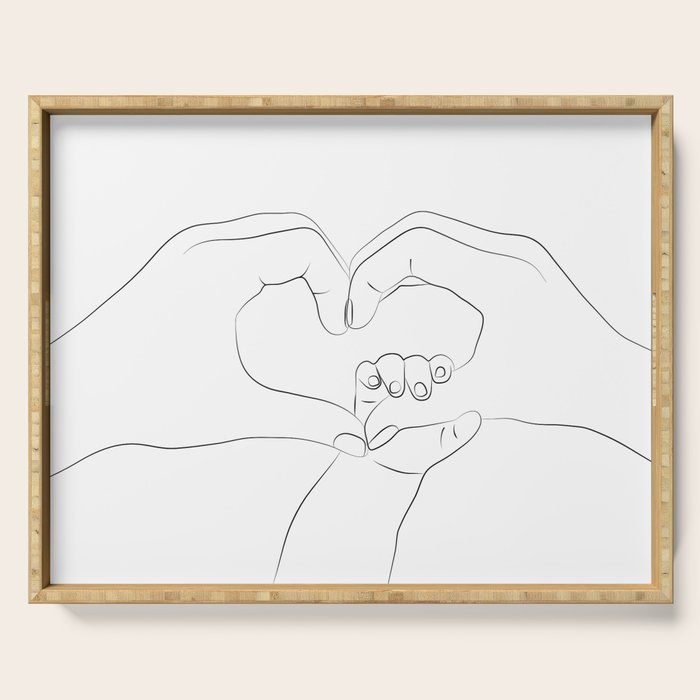 Unconditional Love Serving Tray Gallery Image 1