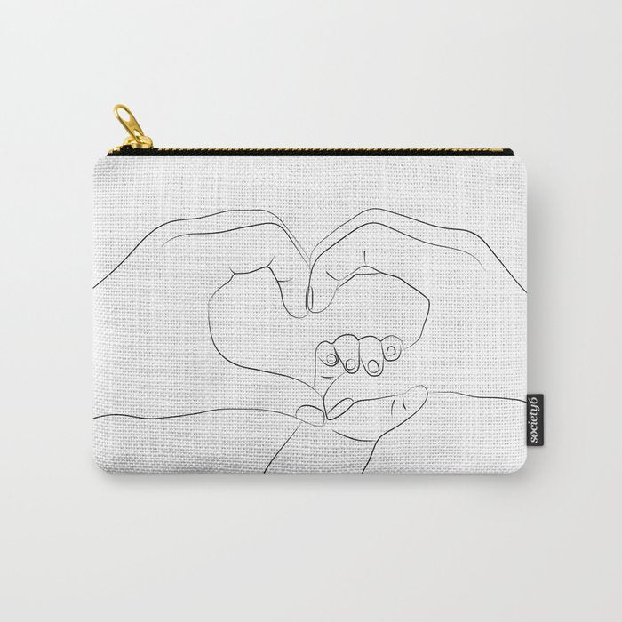 Unconditional Love Carry All Pouch Gallery Image 1