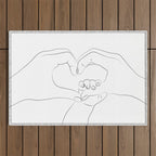 Unconditional Love Outdoor Rug Gallery Image 1