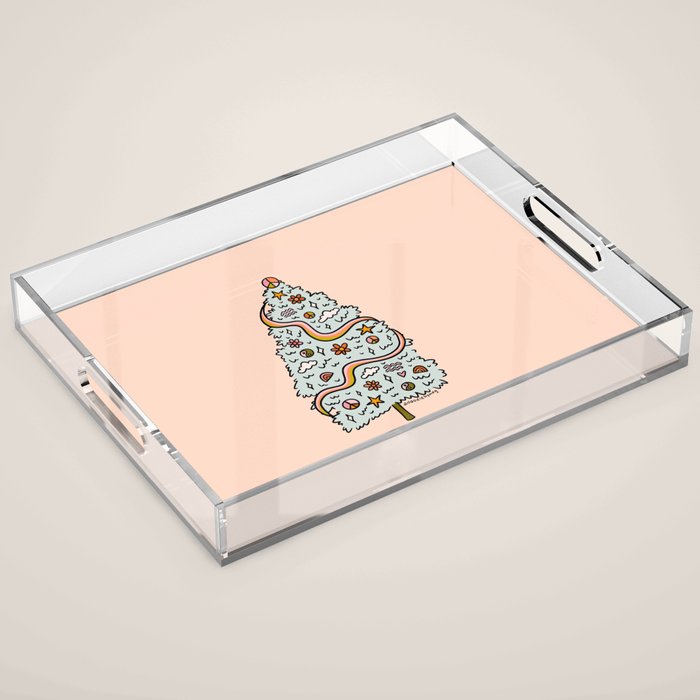 Aquarius Tree Acrylic Tray Gallery Image 1