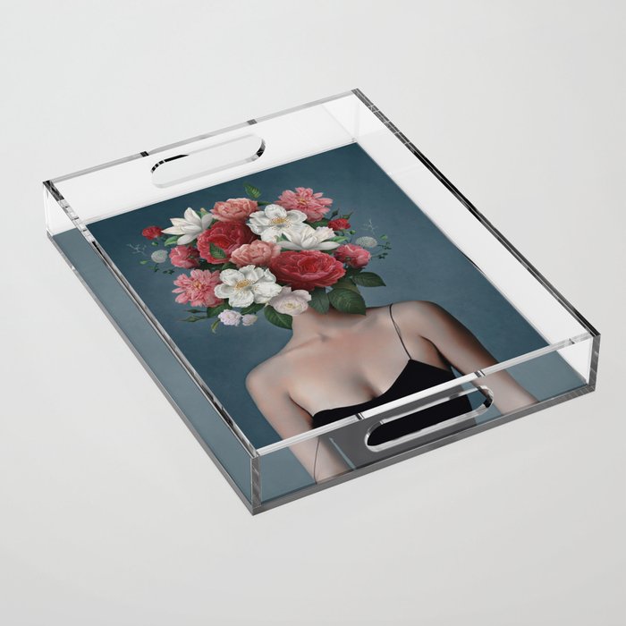 In Bloom Acrylic Tray Gallery Image 1