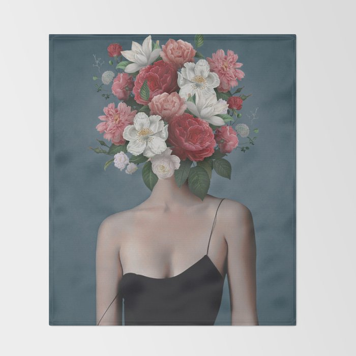 In Bloom Throw Blanket Gallery Image 2