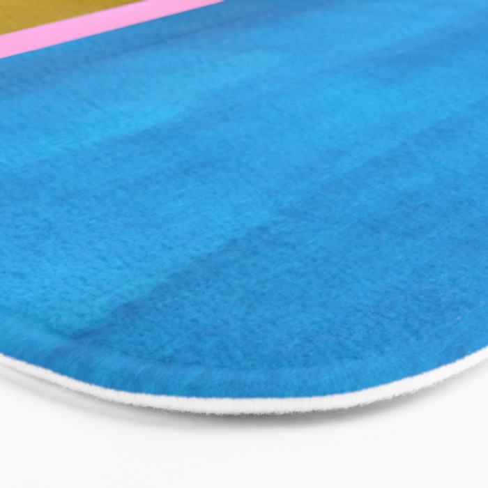 Olive Green Marine Colorfield Bath Mat Gallery Image 3