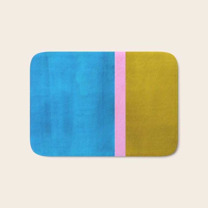Olive Green Marine Colorfield Bath Mat Gallery Image 1