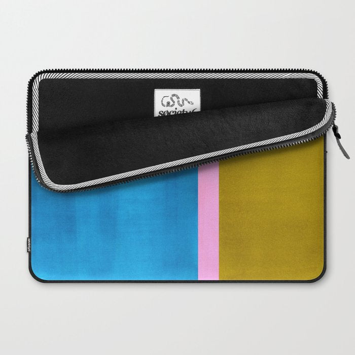 Olive Green Marine Colorfield Laptop Sleeve Gallery Image 2