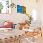 Olive Green Marine Colorfield Wall Hanging Gallery Image 2