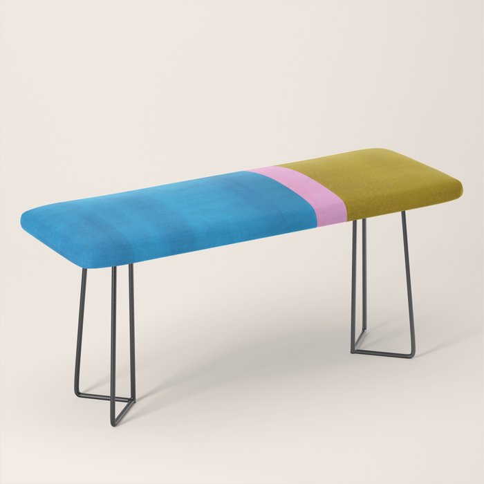 Olive Green Marine Colorfield Bench Gallery Image 1