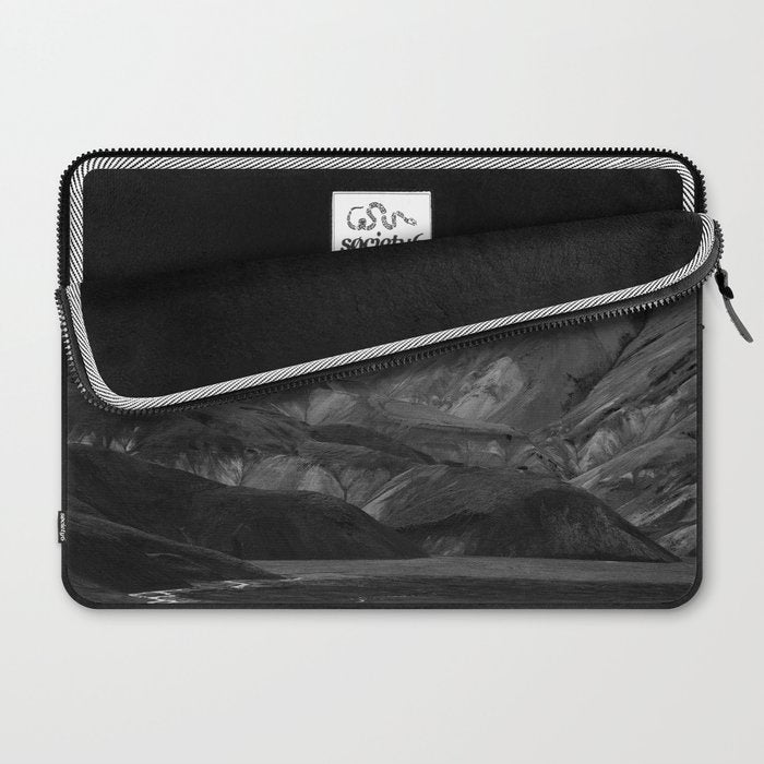 Mountain Range, Minimalist Art, Mountain Laptop Sleeve Gallery Image 2