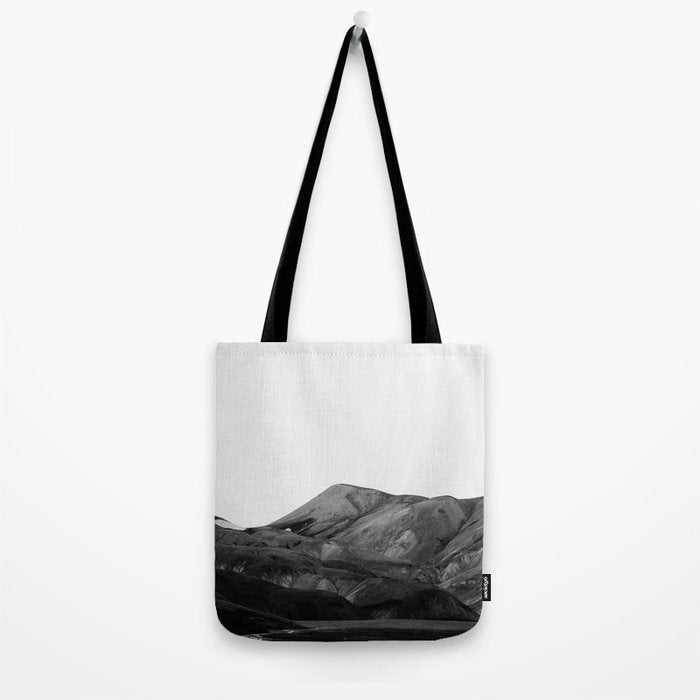 Mountain Range, Minimalist Art, Mountain Tote Bag Gallery Image 2