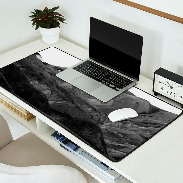 Mountain Range, Minimalist Art, Mountain Desk Mat Gallery Image 2
