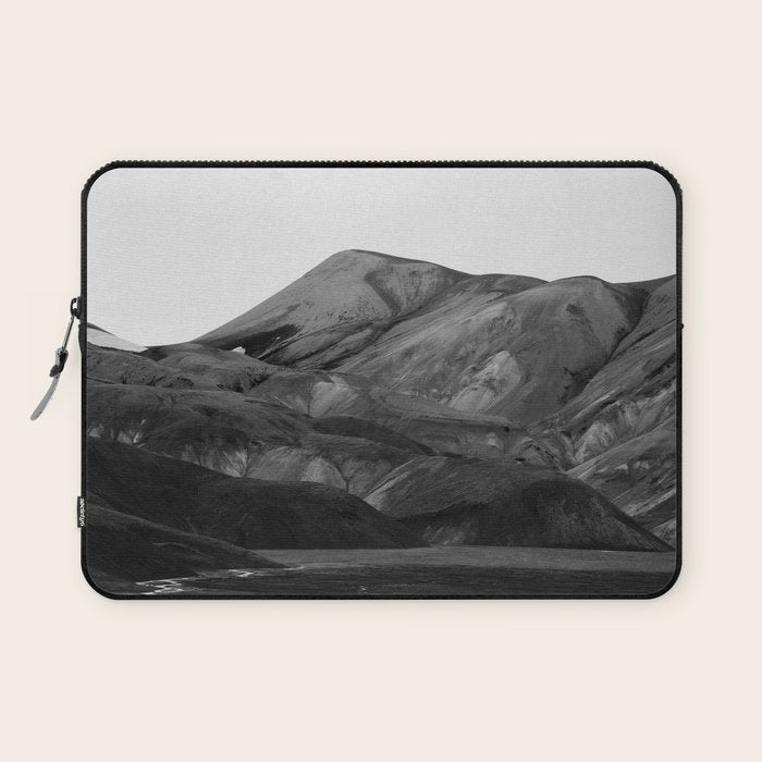 Mountain Range, Minimalist Art, Mountain Laptop Sleeve Gallery Image 1