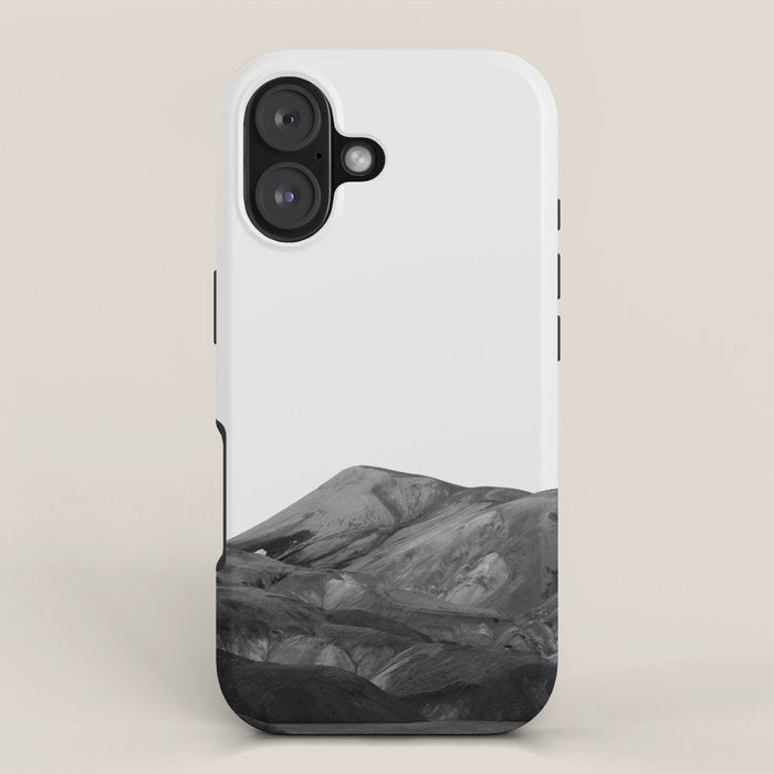 Mountain Range, Minimalist Art, Mountain iPhone Case Gallery Image 1