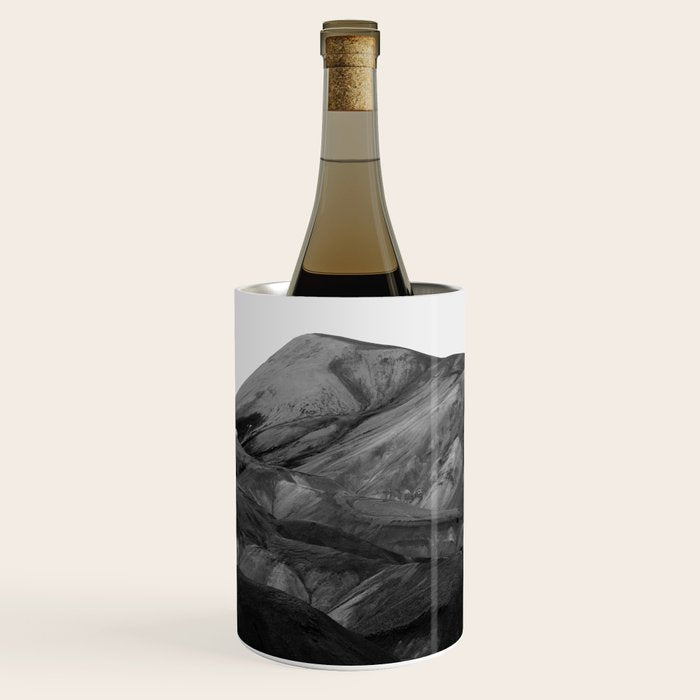 Mountain Range, Minimalist Art, Mountain Wine Chiller Gallery Image 1