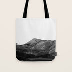 Mountain Range, Minimalist Art, Mountain Tote Bag Gallery Image 1