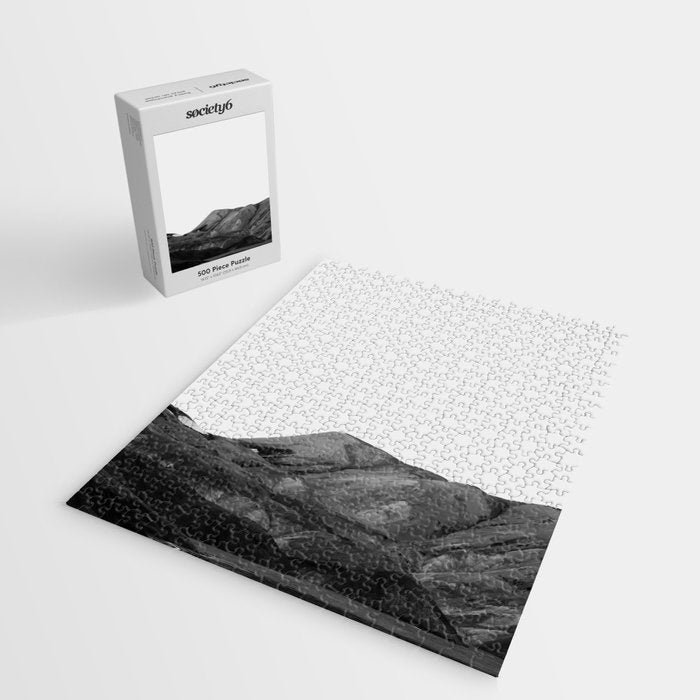 Mountain Range, Minimalist Art, Mountain Jigsaw Puzzle Gallery Image 2