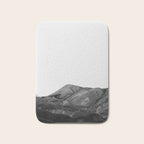 Mountain Range, Minimalist Art, Mountain Bath Mat Gallery Image 1