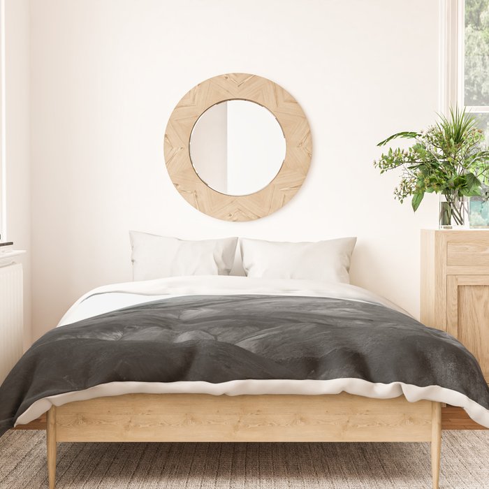 Mountain Range, Minimalist Art, Mountain Duvet Cover Gallery Image 3