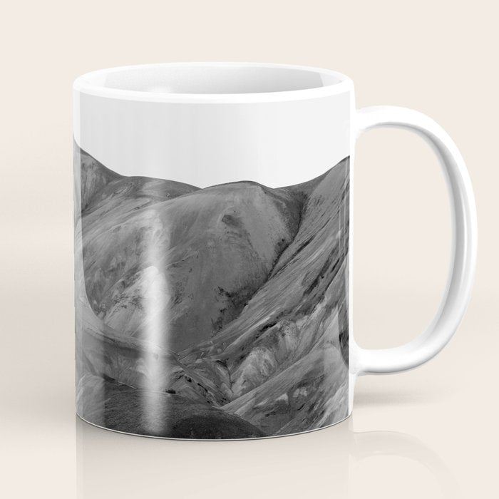 Mountain Range, Minimalist Art, Mountain Coffee Mug Gallery Image 1