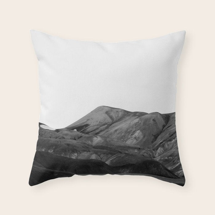 Mountain Range, Minimalist Art, Mountain Throw Pillow Gallery Image 6