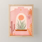 El Sol Sunrise Desert Landscape Mini Art Print Gallery Image 1