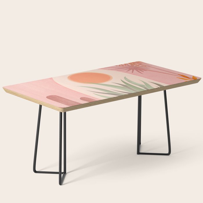 El Sol Sunrise Desert Landscape Coffee Table Gallery Image 1