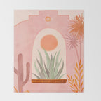 El Sol Sunrise Desert Landscape Throw Blanket Gallery Image 2