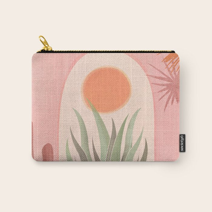 El Sol Sunrise Desert Landscape Carry All Pouch Gallery Image 1
