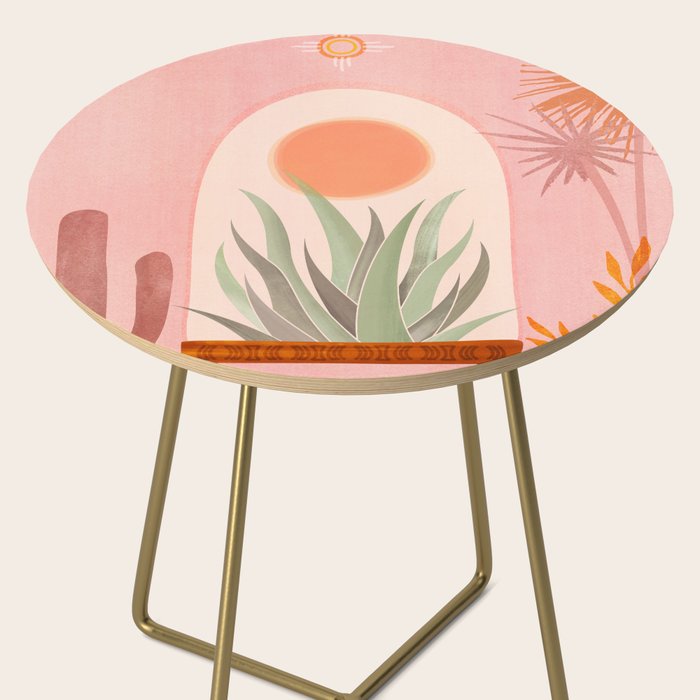 El Sol Sunrise Desert Landscape Side Table Gallery Image 2