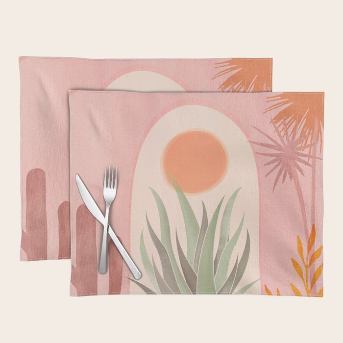 El Sol Sunrise Desert Landscape Placemat Gallery Image 1