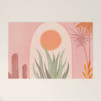 El Sol Sunrise Desert Landscape Welcome Mat Gallery Image 1