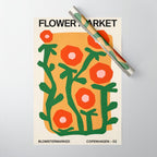 Flower Market II: Copenhagen | Matisse Edition Wrapping Paper Gallery Image 1