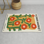 Flower Market II: Copenhagen | Matisse Edition Rug Gallery Image 1