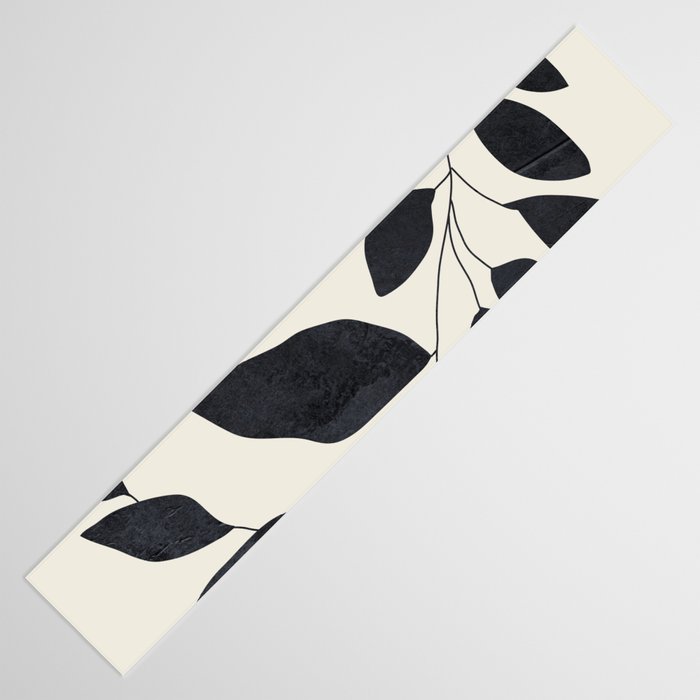 Abstract Art /Minimal Plant 139 Table Runner Gallery Image 3