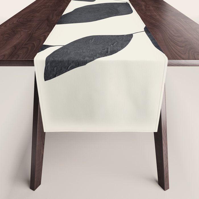 Abstract Art /Minimal Plant 139 Table Runner Gallery Image 1