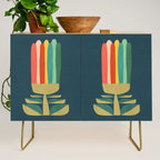 Little rainbow flower Credenza Gallery Image 1