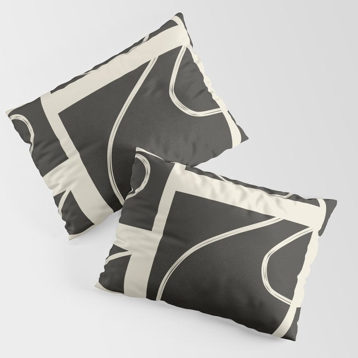 Abstract Pathways 1 Pillow Sham Gallery Image 1