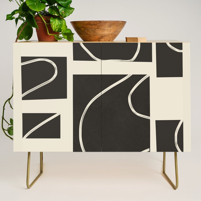Abstract Pathways 1 Credenza Gallery Image 1