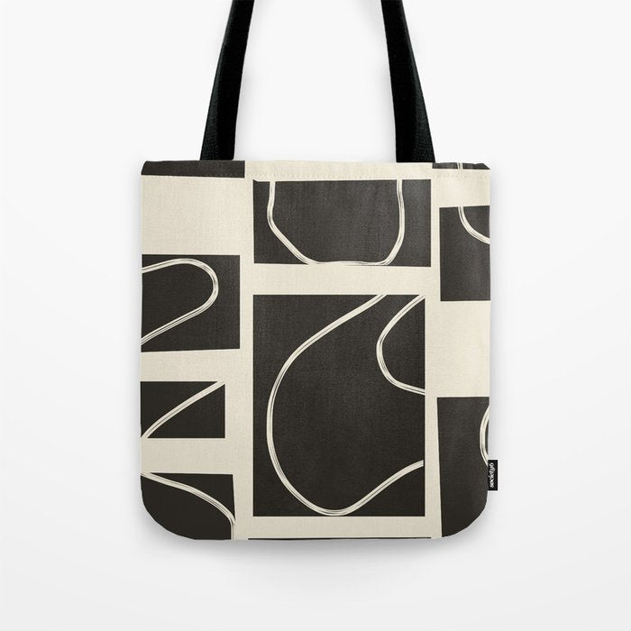 Abstract Pathways 1 Tote Bag Gallery Image 1