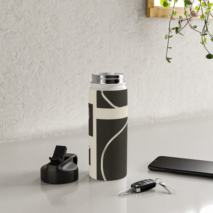 Abstract Pathways 1 Water Bottle Gallery Image 4