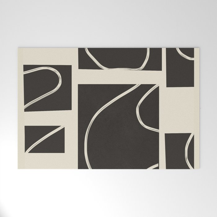 Abstract Pathways 1 Welcome Mat Gallery Image 1