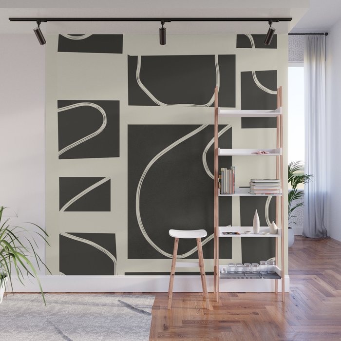 Abstract Pathways 1 Wall Mural Gallery Image 1