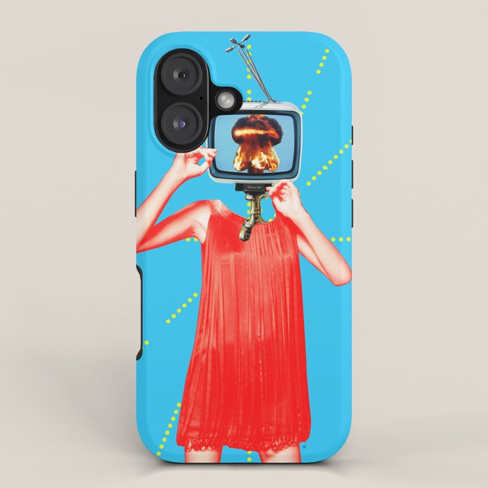 Atom Head Mother iPhone Case Gallery Image 1