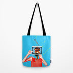 Atom Head Mother Tote Bag Gallery Image 2