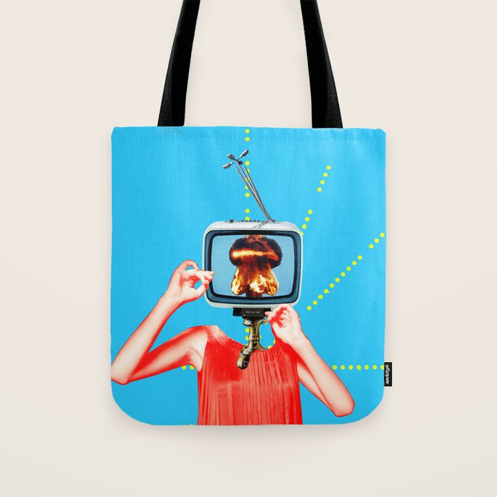Atom Head Mother Tote Bag Gallery Image 1