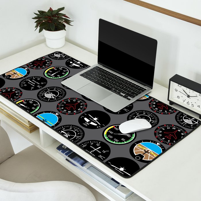 Flight Instruments Desk Mat Gallery Image 2